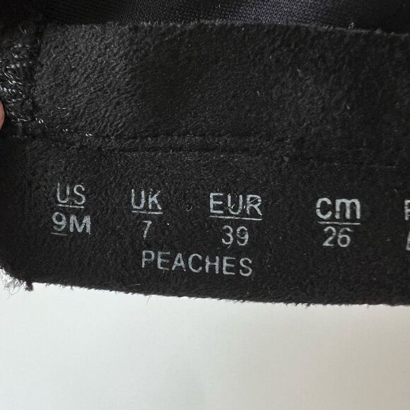 LifeStride Black Faux Suede Stretch Block Heel Comfort Ankle Bootie Boots SZ 9 - Picture 7 of 16